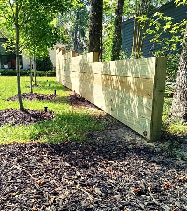 Wood Fence Installation